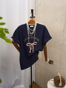 [봄신상 무배] 라비 라운드 루즈핏 반팔 티셔츠